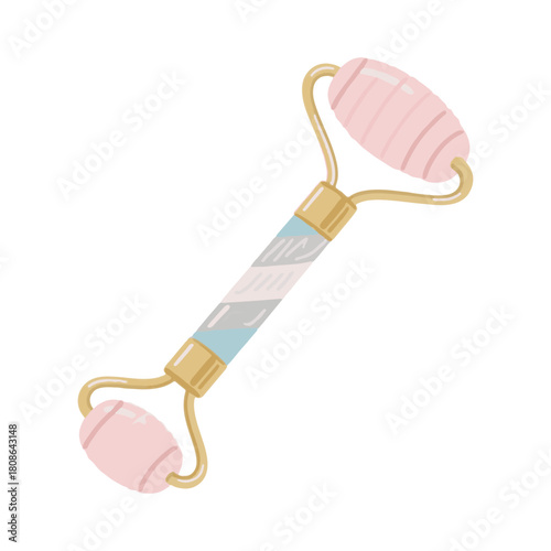 facial roller vector illustration design