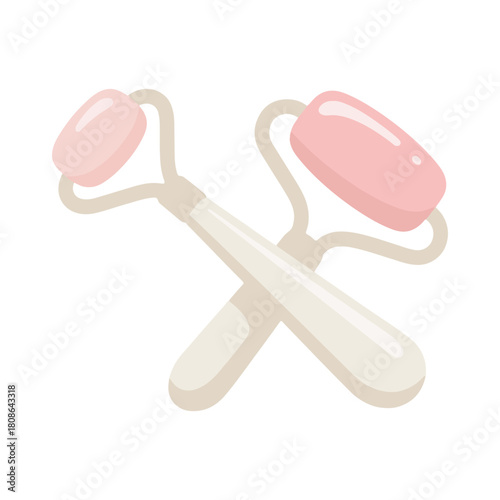 facial roller vector illustration design