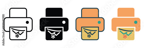 printer multiple style collection