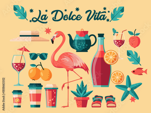 dolce vita european mediterranean summer holiday vacation