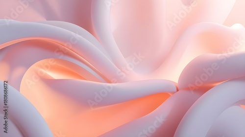 Wallpaper Mural Soft Light Fluid Abstract Background Torontodigital.ca