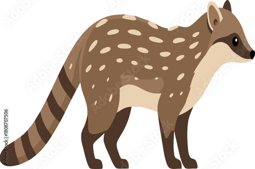 a cartoon of a raccoon
