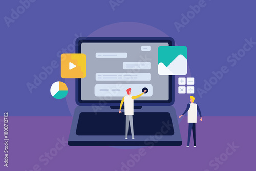 Digital marketing team develop advance prompt instructions for LLM model and generates high quality visual content, predictive analytics and dynamic videos for business framework.