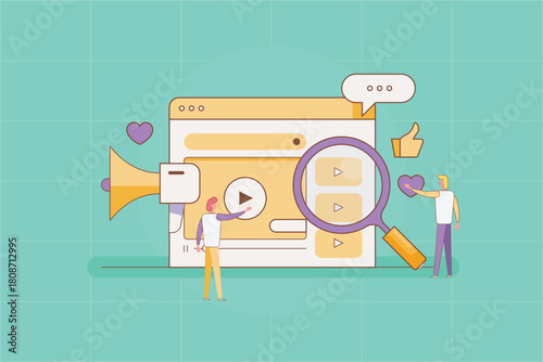 Team of expert digital marketers create and structure content for social platform optimization, Video SEO framework to drive measurable audience acquisition.