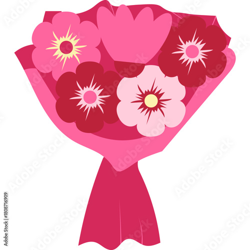 Flat Mother Day Flower