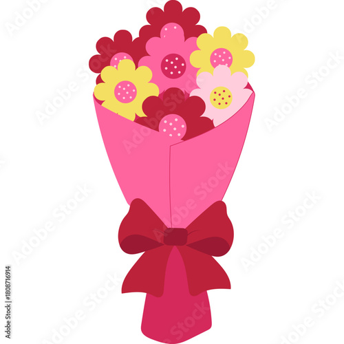 Flat Mother Day Flower