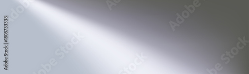 Soft silver mirror gradient background with gentle metal shine. Elegant abstract texture reflects light in smooth silver gradient tones.