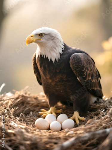 bald eagle on a branch