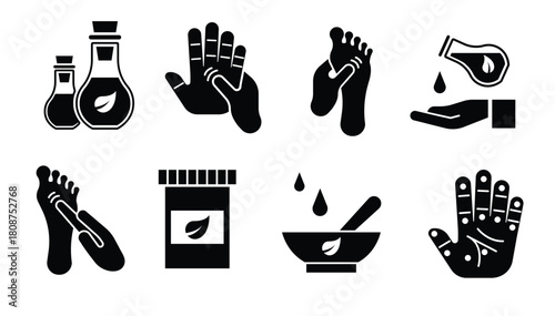 reflexology icons