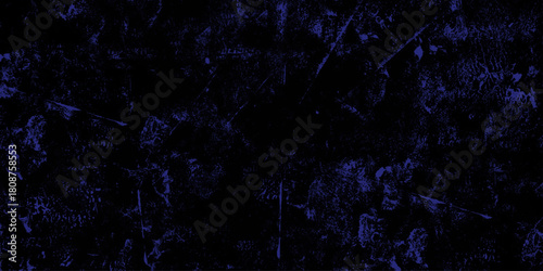 Abstract grunge black and blue distressed texture background . Vintage abstract texture of old surface .Metal texture with scratches for make poster, banner, font , abstract design