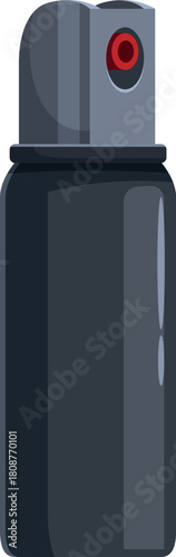 Black pepper spray being held for self defense