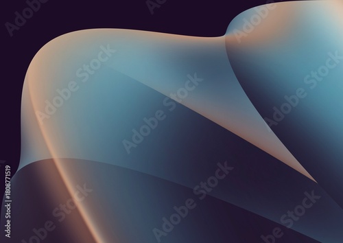 Modern Smooth Gradient Waves With Soft Motion Blur