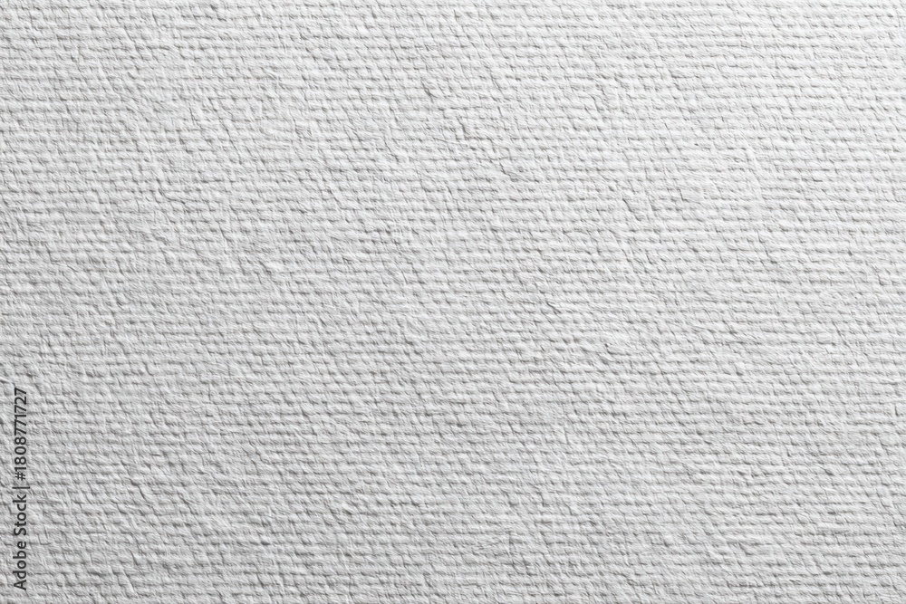 Fototapeta premium Oil Primed Canvas Surface with Smooth Painters Fabric Texture in Flat Lay Art Material Photography