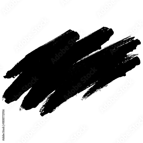 hand drawn ink brush strokes for creative designs