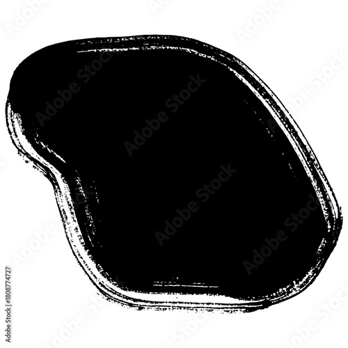 hand drawn ink brush strokes for grunge design backgrounds