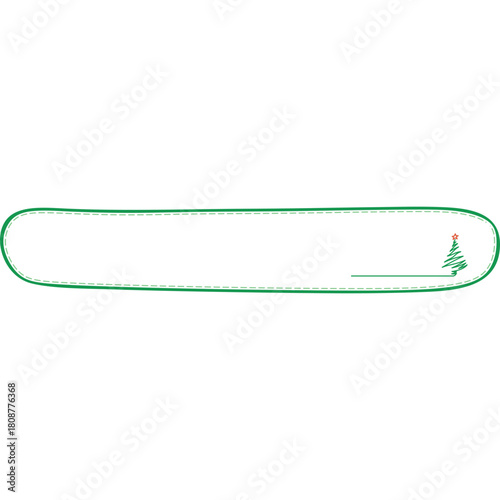 Christmas Text Box Frame