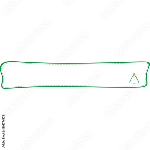 Christmas Text Box Frame