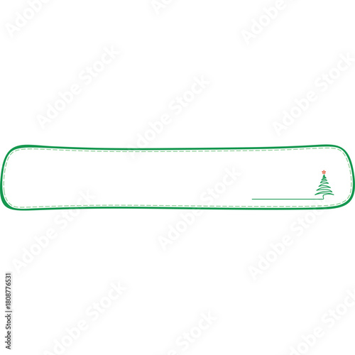 Christmas Text Box Frame