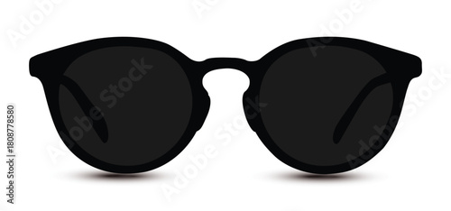 Creative and uncommon looking glass vector design