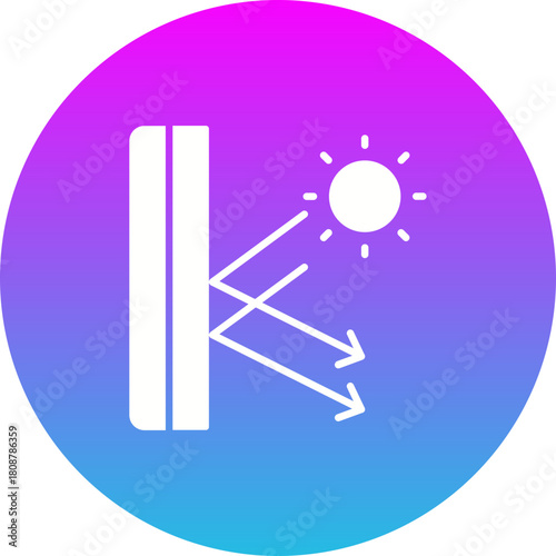 Specular reflection Icon