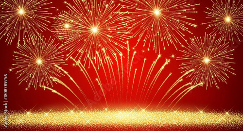 fireworks in the sky