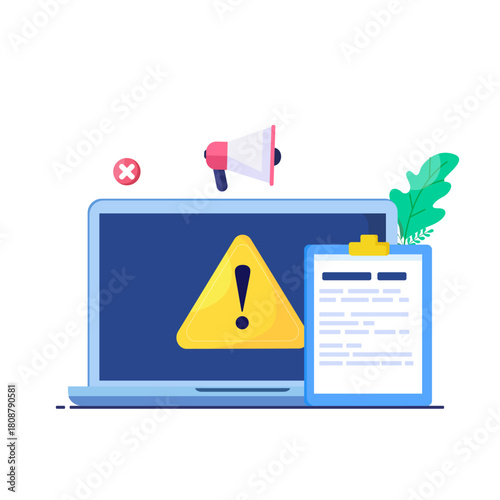 IT incident report is documentation of an event that has disrupted the normal operation of some IT system