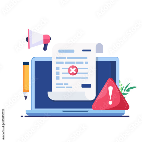 IT incident report is documentation of an event that has disrupted the normal operation of some IT system