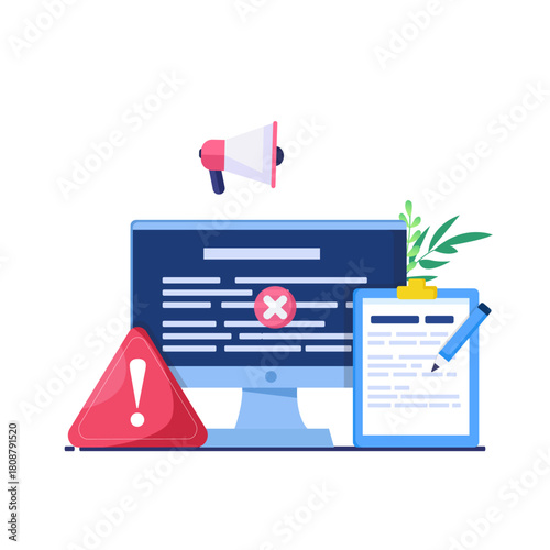 IT incident report is documentation of an event that has disrupted the normal operation of some IT system