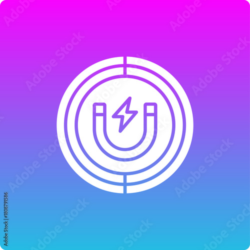 Magnetic field Icon
