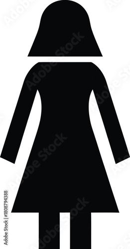 Vector illustration Woman icon