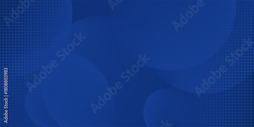 Dark modern blue abstract presentation background with halftone. Vector illustration design for presentation, banner, cover, web, flyer, card, poster, wallpaper, texture, slide, magazine, and powerpoi