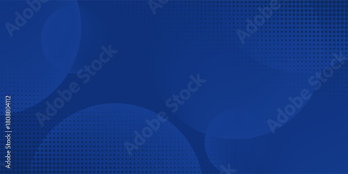 Dark modern blue abstract presentation background with halftone. Vector illustration design for presentation, banner, cover, web, flyer, card, poster, wallpaper, texture, slide, magazine, and powerpoi