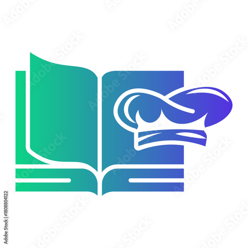 cookbook Gradient icon