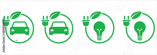 Go Green with Electric Cars and Renewable Energy for a Sustainable Future, Clean Transportation and Eco-Friendly Living, Promoting Green Solutions.