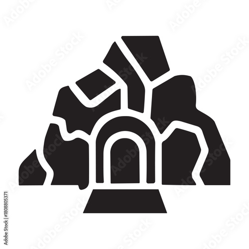 Ore icon or logo isolated sign symbol vector illustration - high quality black style vector icons