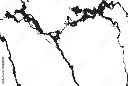 Bold Black Lines on White Background Texture