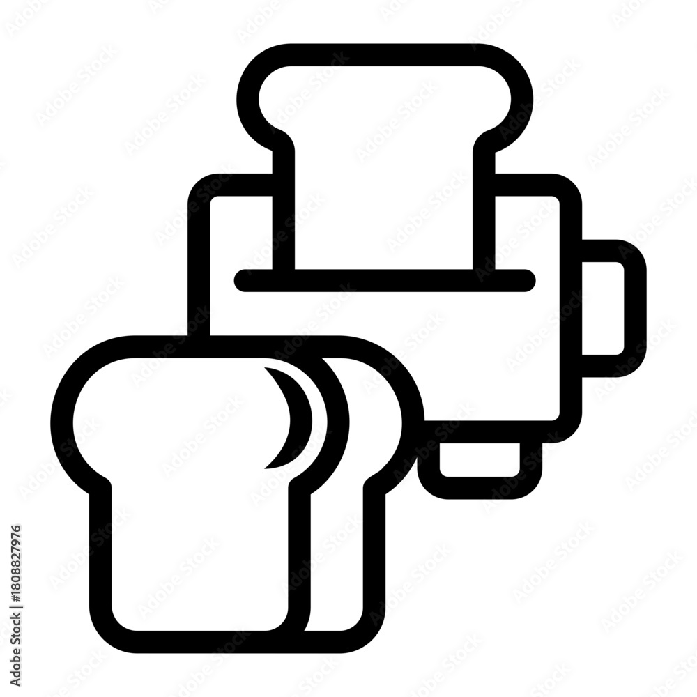 Obraz premium cooking Line Icon