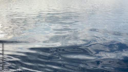 Tranquil Waters: A Serene Reflection of Calmness and Harmony. HDR Video, Seamless Loop