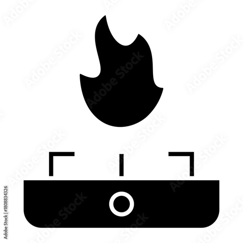 burner Solid icon