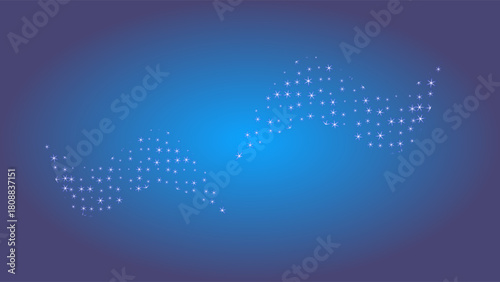 Deep space galaxy art, shooting stars over mountains
