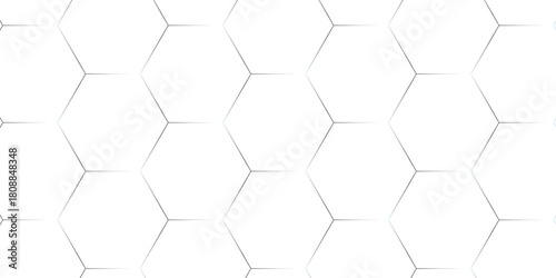 White abstract honeycomb mosaic and tile geometric hexagon vector illustration. geometric digital technology polygon science vintage square mosaic and web cover business texture.	