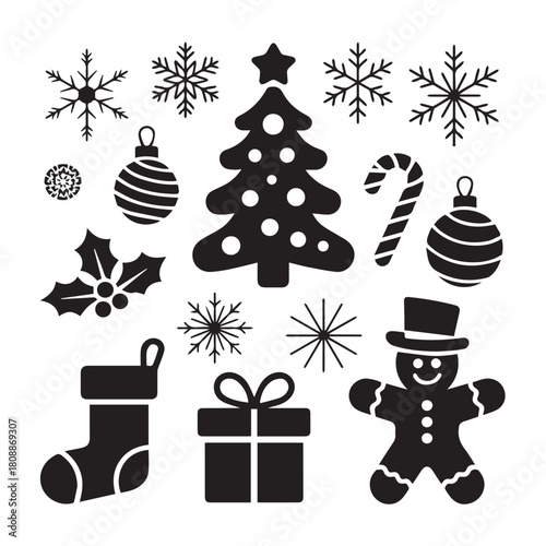 Merry Christmas wishes amp new year joy elegant typography for cards gifts and 