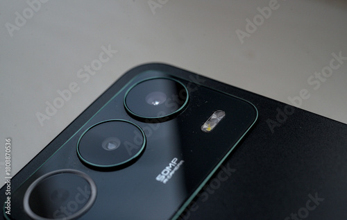 Camera phone, smartphone, close-up, macro shot