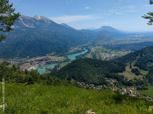 mountain landscape in the alps