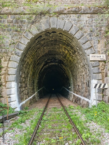 old train tunnel