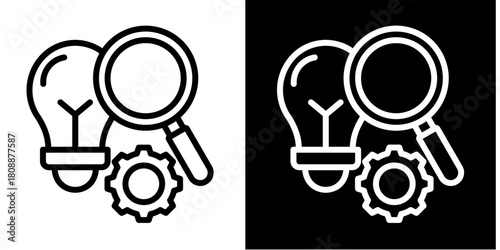 R&D Lab  Icon Set White Mix Style Collection