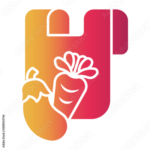 shopping Gradient icon