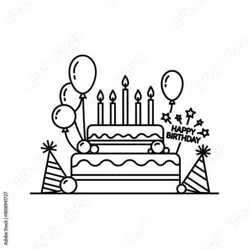 Minimalist space rocket vector icons in line and solid black styles on white background