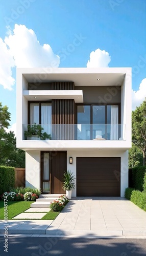 modern home building