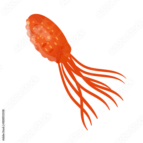 Pyrococcus Furiosus Illustration bacteria specimen for medical research or science project